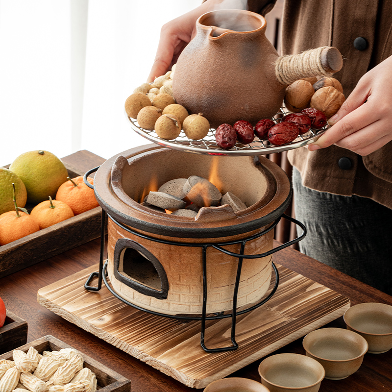【汀和大福】圍爐煮茶器 三五好友圍爐煮茶,全新體驗!一爐多用享暖冬:煮茶、煮酒、燒烤、取暖全能手! 【汀和大福】圍爐煮茶器 三五好友圍爐煮茶,全新體驗!一爐多用享暖冬:煮茶、煮酒、燒烤、取暖全能手!